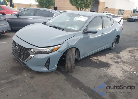 2025 Nissan Sentra Sv из США, поврежденный, VIN 3N1AB8CV0SY360241